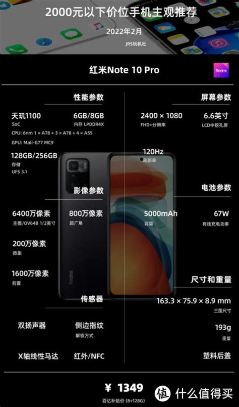 4款2000元左右的手机满足需求 推荐一款2000元左右的手机