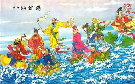 何仙姑坐骑是什么,这样的八仙漫画