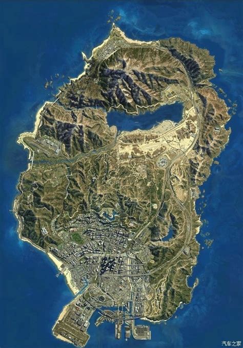 gta5地图是美国哪里,gta为什么不出全球地图