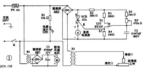 逆变电焊机原理图,电焊机工作原理