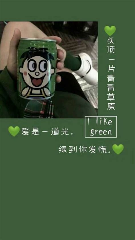 清新绿色可爱壁纸 手机壁纸绿色可爱