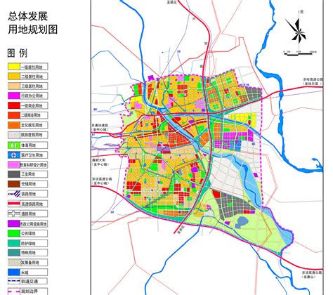 京州市规划图是哪里,含京州国际产业园等