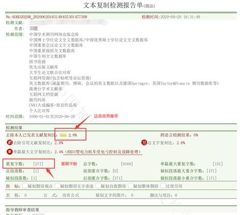 中国知网论文查重报告,知网论文查重报告长什么样