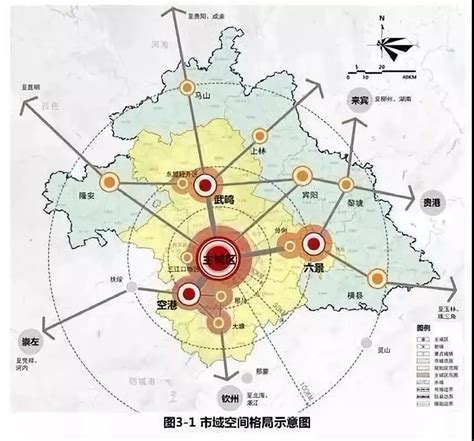 南宁市城市空间面积多少,中国面向东盟的核心城市