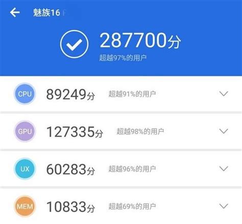 魅族pro7各版本跑分,用魅族Pro7跑分