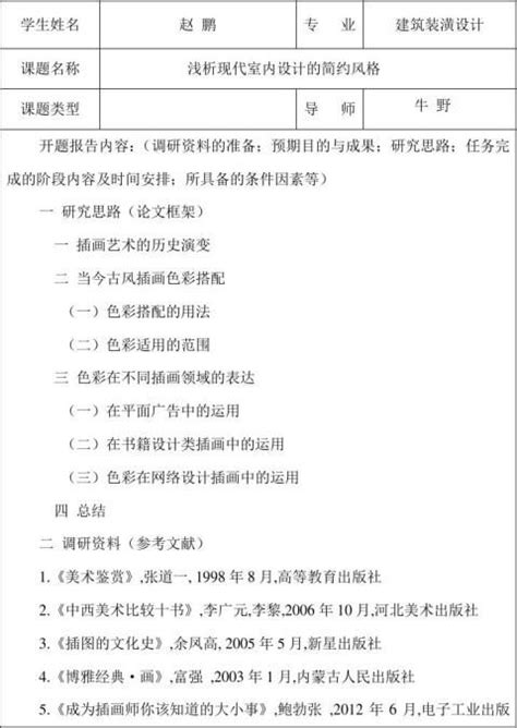 毕业论文的开题报告怎么写,论文开题报告怎么写