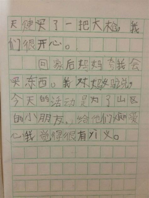 小学生一二年级日记怎么写,一年级日记我该怎么做