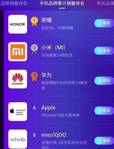 畅销手机排行榜前十名 国产最畅销手机排行榜