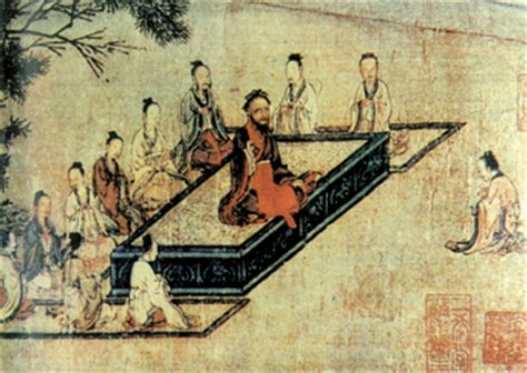 女子拒绝与孔子共乘一车 孔子说